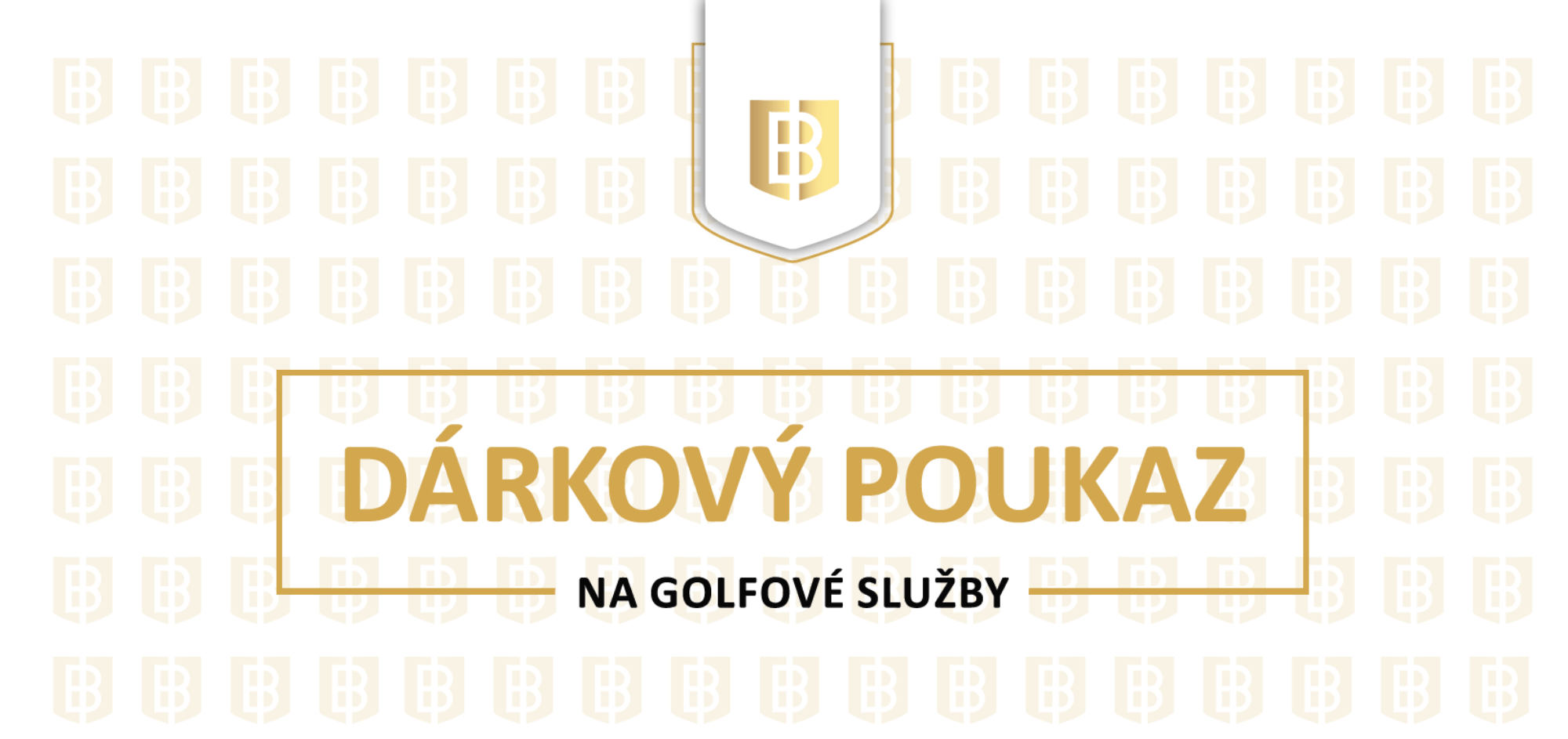 Dárkový poukaz na golf